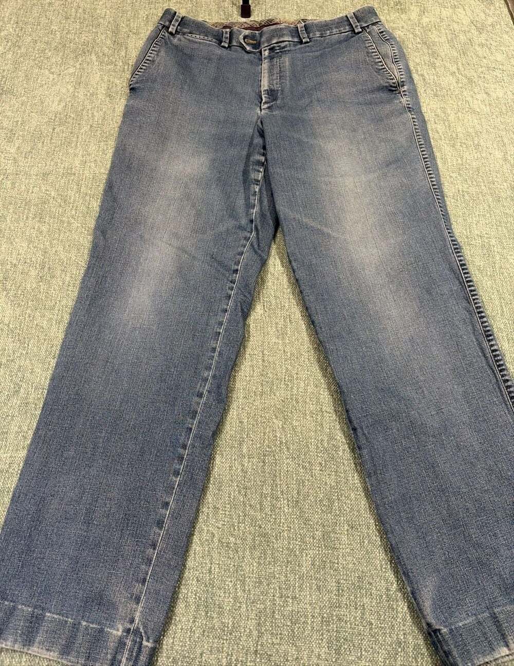 Hiltl Drake-HLC-He Straight Leg Jeans Size 58 Medium wash
